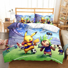 (Style 20, Super King (230X260CM)/3PCS) Pokemon Bedding Single Double King Duvet Cover UK