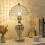 Living And Home Bedroom Umbrella Crystal Table Lamp Bedside Light 1