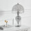 Living And Home Bedroom Umbrella Crystal Table Lamp Bedside Light 3