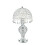 Living And Home Bedroom Umbrella Crystal Table Lamp Bedside Light 4