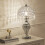 Living And Home Bedroom Umbrella Crystal Table Lamp Bedside Light 2
