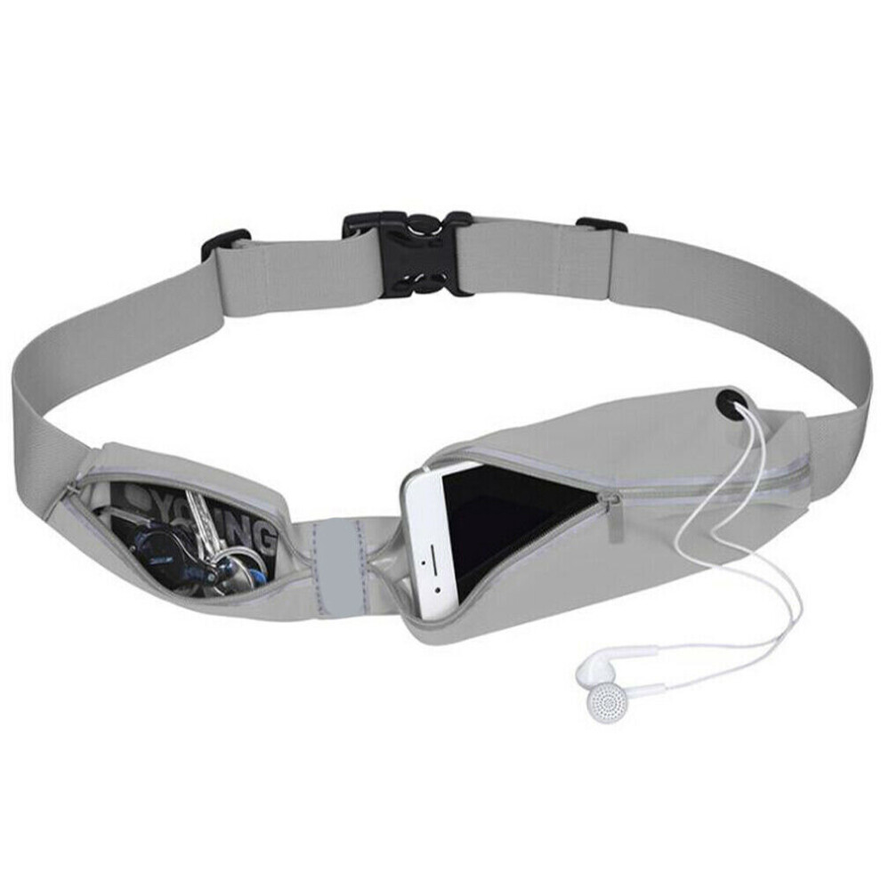 Running Waist Bag Double Pocket Bag Waterproof Phone Belt Personal Purse Waist Pack Man Women Unisex High Qualityt Bag-image-OPC-PBTNC96-NEW