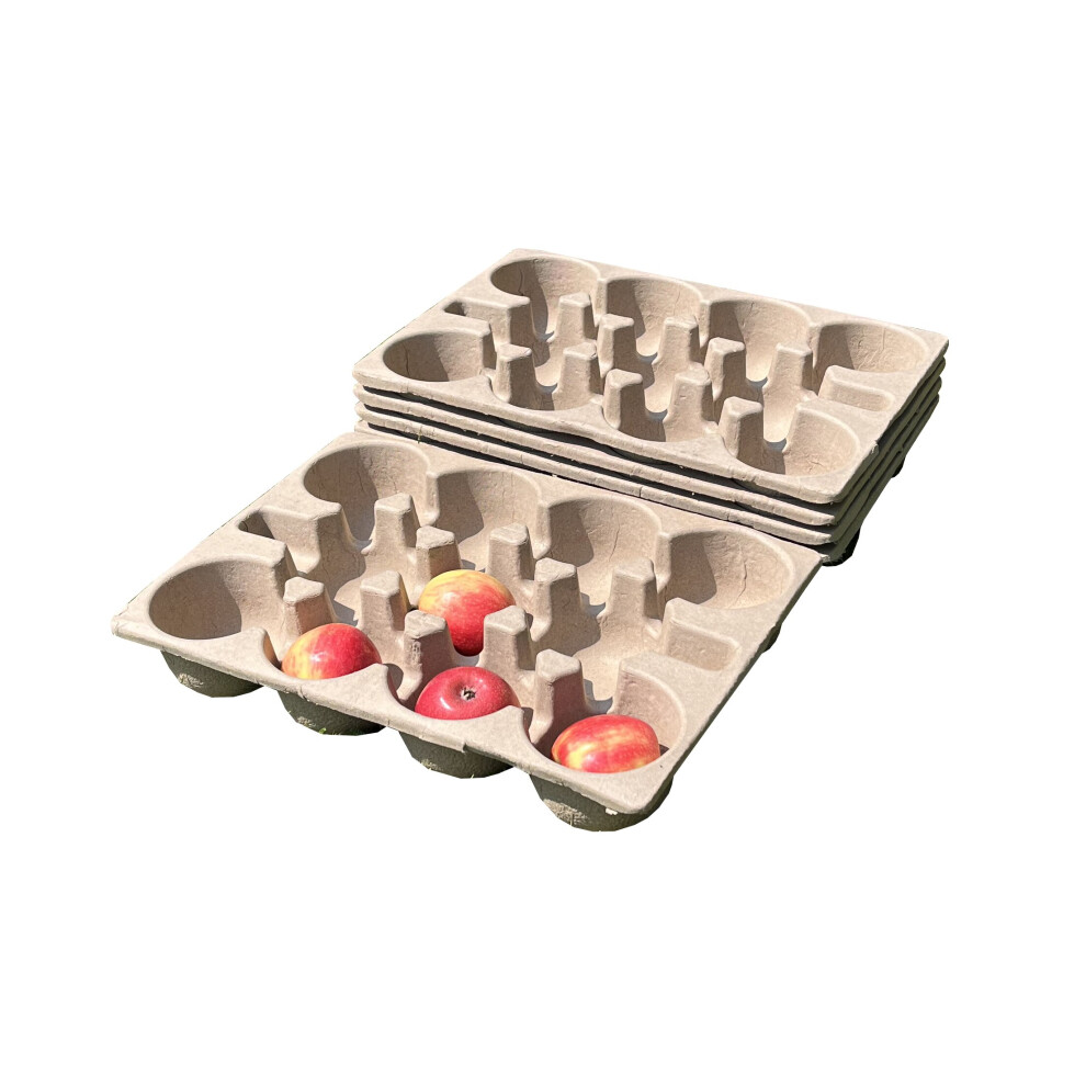 Paper Fibre Apple Storage Trays (Set of 5)
