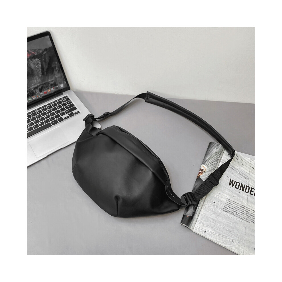 Women's Fanny Pack High PU Leather Waist Bag Casual Shoulder Chest Bags Handbag Unisex Belt Bag-image-OPC-PBTNCJP-NEW