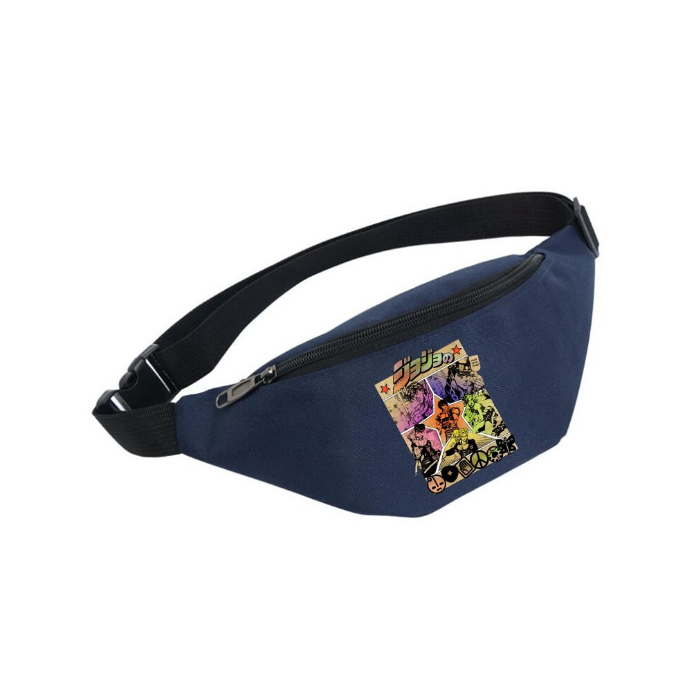 Waist Bag women Belt Waterproof Chest Handbag Unisex Fanny Pack Ladies Waist Pack Belly Bags For JoJo's Bizarre Adventure-image-OPC-PBTNCRS-NEW