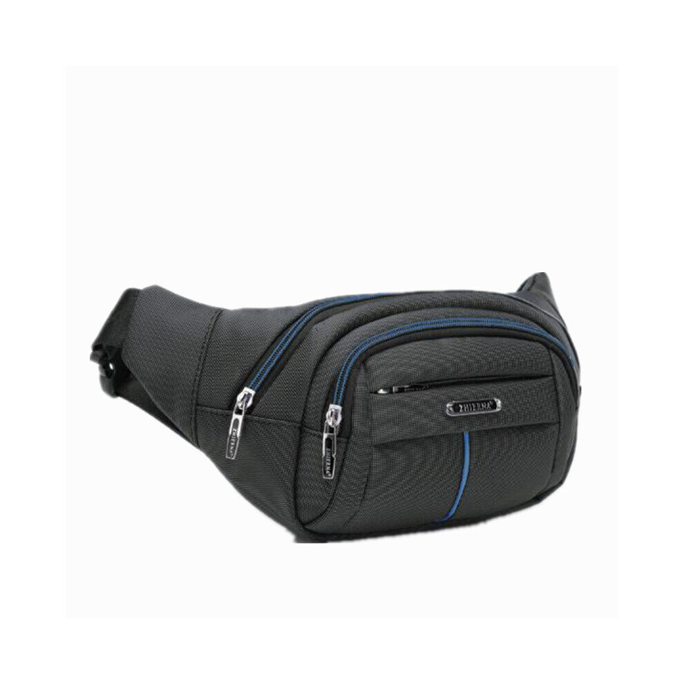 M016 Unisex Functional Bag Casual Waist Bag Fanny Pack Men Women Outside Phone Money Oxford Patchwork Bag-image-OPC-PBTNF2H-NEW