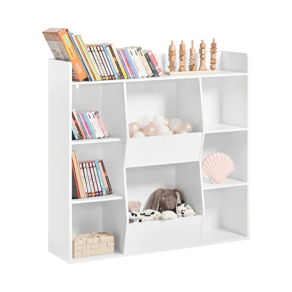 SoBuy KMB55-W, Children Kids Bookcase Book Shelf Toy Shelf