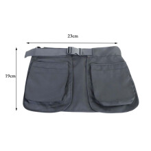 Portable Waist Bag Packs with Adjustable Strap Garden Tool Apron Fanny Pack Durable for Running Sport Climbing Camping