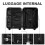 (28 inch) British Traveller-ABS Black Hard Shell Suitcase 5