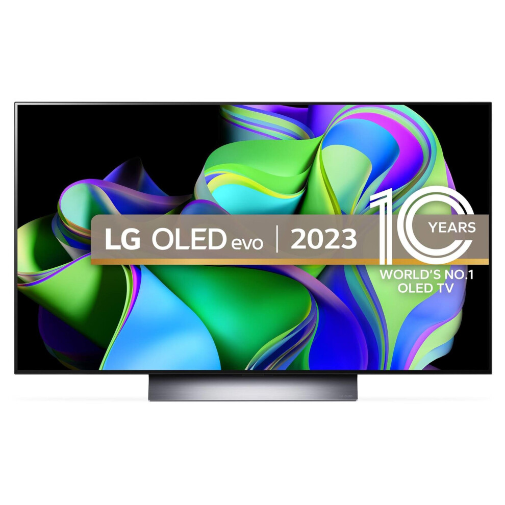 LG OLED48C34LA 48" Smart 4K Ultra HD HDR LED TV with Game Mode 