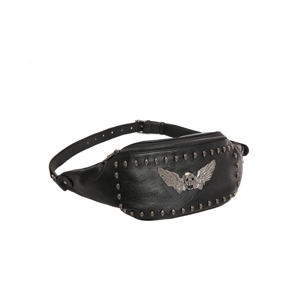 Newhotstacy Bag 072820 men's rivet chest bag small chest pocket bag waist bag cross body bag-image-OPC-PBTNFXZ-NEW