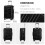 (24 inch ) British Traveller-ABS Black Hard Shell Suitcase 9