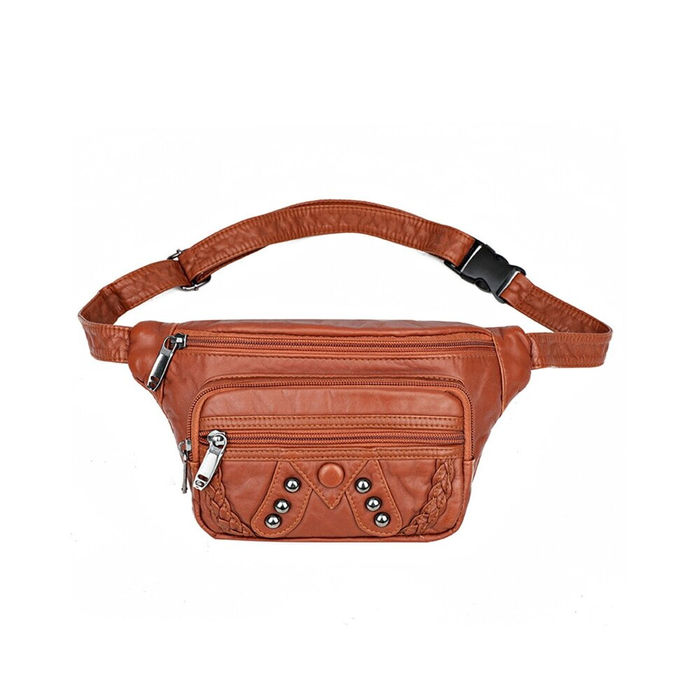 Women's PU Leather Crossbody Bag Chest Bags Travel Waist Phone Pouch Adjustable Strap Large Capacity Fanny Packs-image-OPC-PBTNGH6-NEW