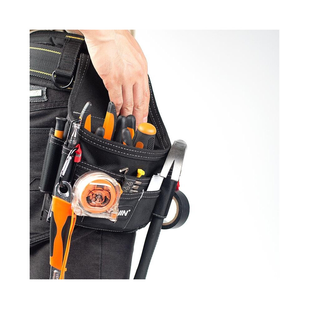Tool Bag Wearproof Repair Electrician Bag Tool Pouch Utility Kits Holder Pockets Waist Pack Multifunction Oxford Hardware Kit 885662478127