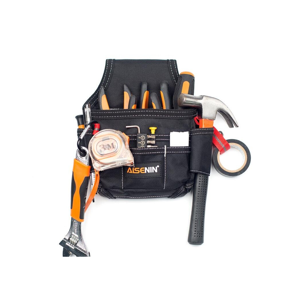 Wearproof Repair Electrician Bag Multifunctional Electrician Tool Bag Oxford Tools Kit Pockets Waist Belt Oxford Hardware Kit 885662478172