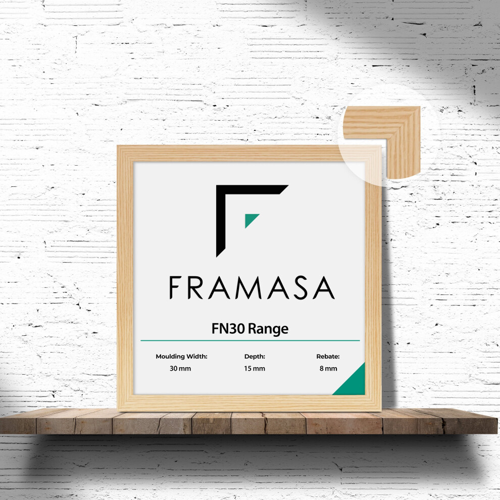 Framasa (Pine, 15X15 Cm) The Photo Factory Frame | Wooden Photo & Art Frames