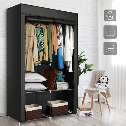 Strong canvas wardrobe discount