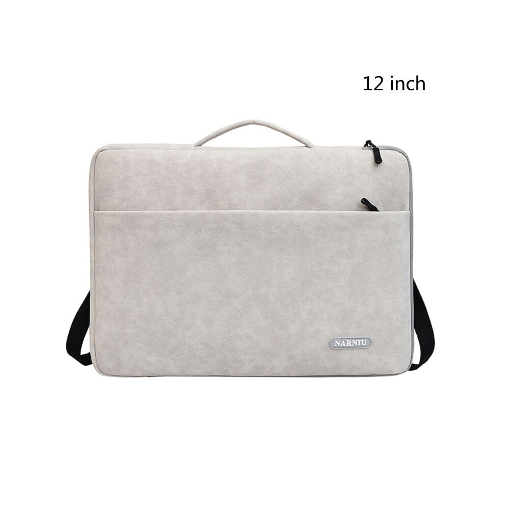 Pu Laptop Sleeve Protective Shoulder Bag Carrying For Case For 12/14/16In Computer Notebook Business Shockproof Handbag Multicoloured 885662484722