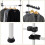 Telescopic Clothes Rail Heavy Duty Adjustable Height Clothes Rack 4