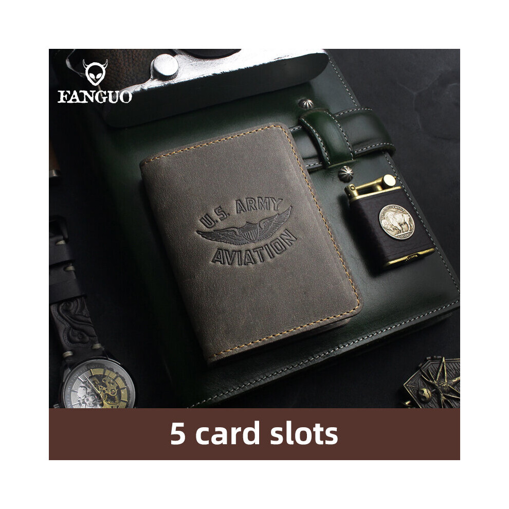 Crazy Horse Leather Driver Holder Car Auto Documents Driving Wallet Photo Holder Cover Bag Two Style Multicoloured 885662554517