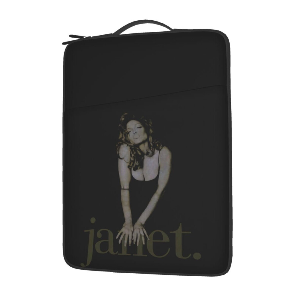Vintage Bootleg Hiphop Janet Jackson Janet Janet Waterproof Laptop Bag 13 14 15 Inch. Laptop Bag Protective Cover For Briefcase. Multicoloured 885662555804
