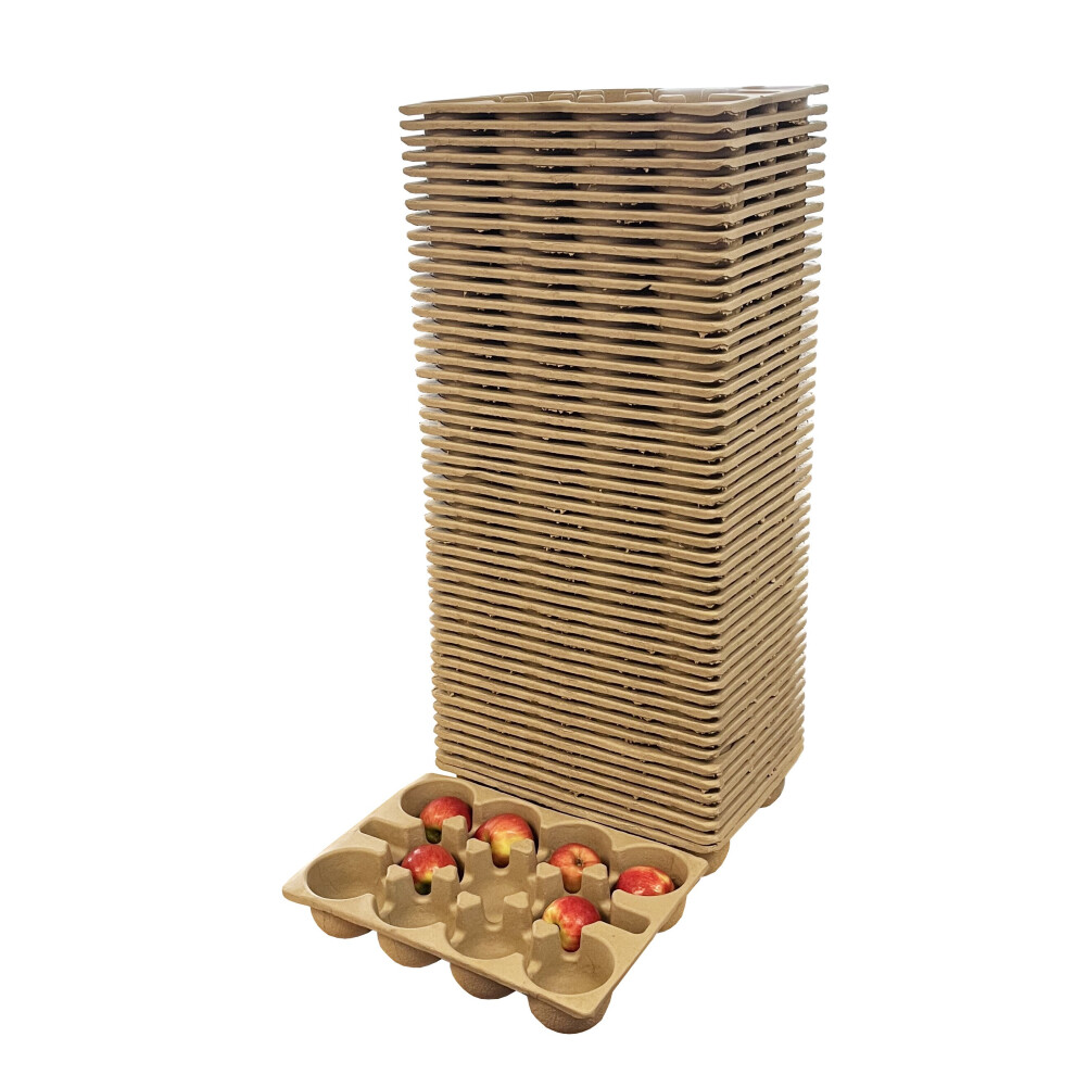 Paper Fibre Apple Storage Trays (Set of 50)