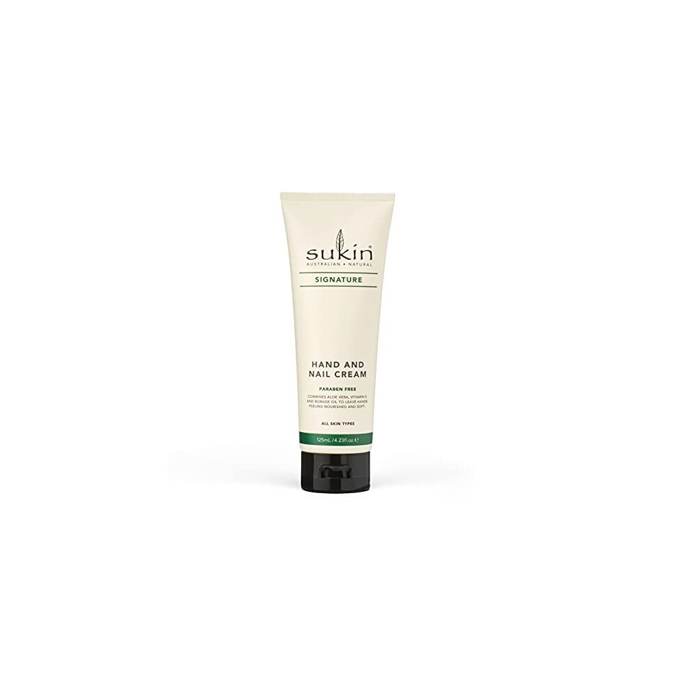 Sukin Hand And Nail Cap, 4.23 Fluid Ounce Cream