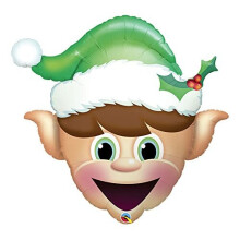 Christmas Elf Head Shape 35"