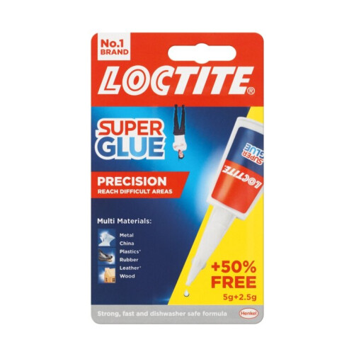 Loctite Loctite Super Glue Precision 5 g Plus 50 % gratis