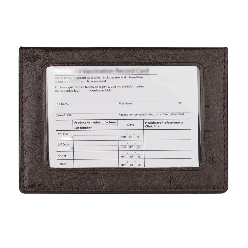 Vaccination Certificate Protective Cover Multifunctional Leather Birth Certificate Case Storage Bags Baby's Birth Permit-image-OPC-PBTPJBF-NEW