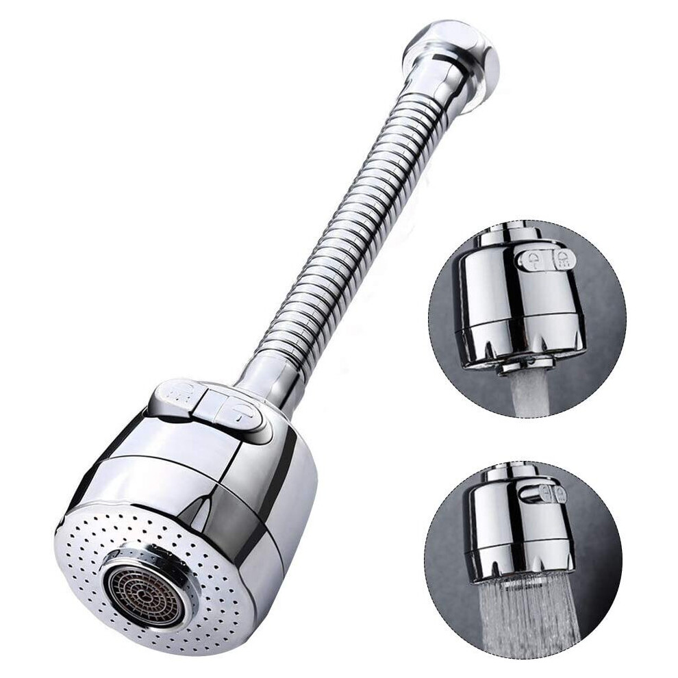 Kitchen 360Â¡Ã£ Swivel Sink Faucet Extended Aerator Regulator Spout Tip (Long) 9365884492350