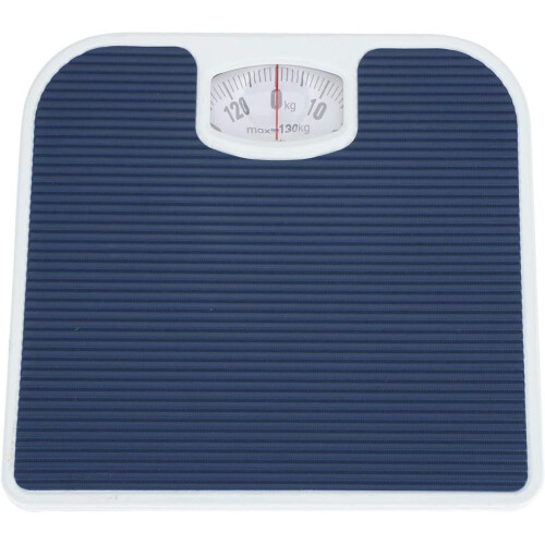Bathroom Scale Precise Mechanical Dial Weighing Measuring Body Weight-Blue