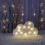 Cloud Shape LED Night Light Battery Operated Sign Decorative Desk Lamp (White) 4