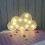 Cloud Shape LED Night Light Battery Operated Sign Decorative Desk Lamp (White) 5