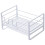 Sink Caddy with Removable Tray, Kitchen Sink Organiser, White 1