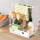 Sink Organizer with Dishcloth Holder Sink Organizer (White) 6