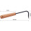 Handle Weeding Garden Weeding Tool Single Claw Hook (Black) 3