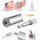 2 Pack Universal Socket, Socket Wrench Set Gator Grip 7-19mm Hand Tools 3