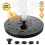 Round Garden Solar Water Pump Solar Panel Kit Water Pump 3