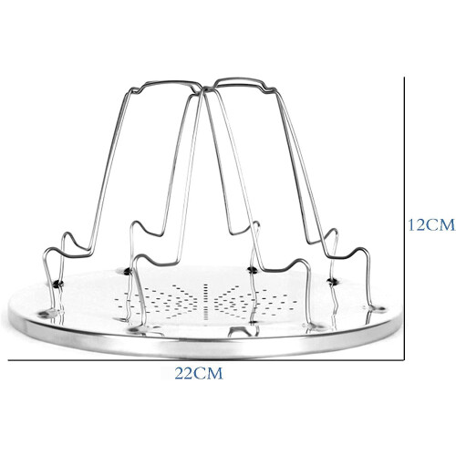 4 Pieces Folding Toast Tray Collapsible Toast Rack 2