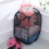 2 Pack Laundry Basket Collapsible Pop Up Mesh Laundry Hamper (Black) 3
