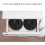 2 Pack Laundry Basket Collapsible Pop Up Mesh Laundry Hamper (Black) 4