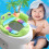 Infant Potty Training Seat with Armrest Potty Mat 4