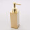 Standing Soap Dispenser Square Lotion Soap Dispenser, Gold 5