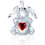 K9 Crystal Elephant Figurine Home Decoration 1