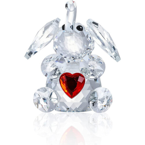K9 Crystal Elephant Figurine Home Decoration