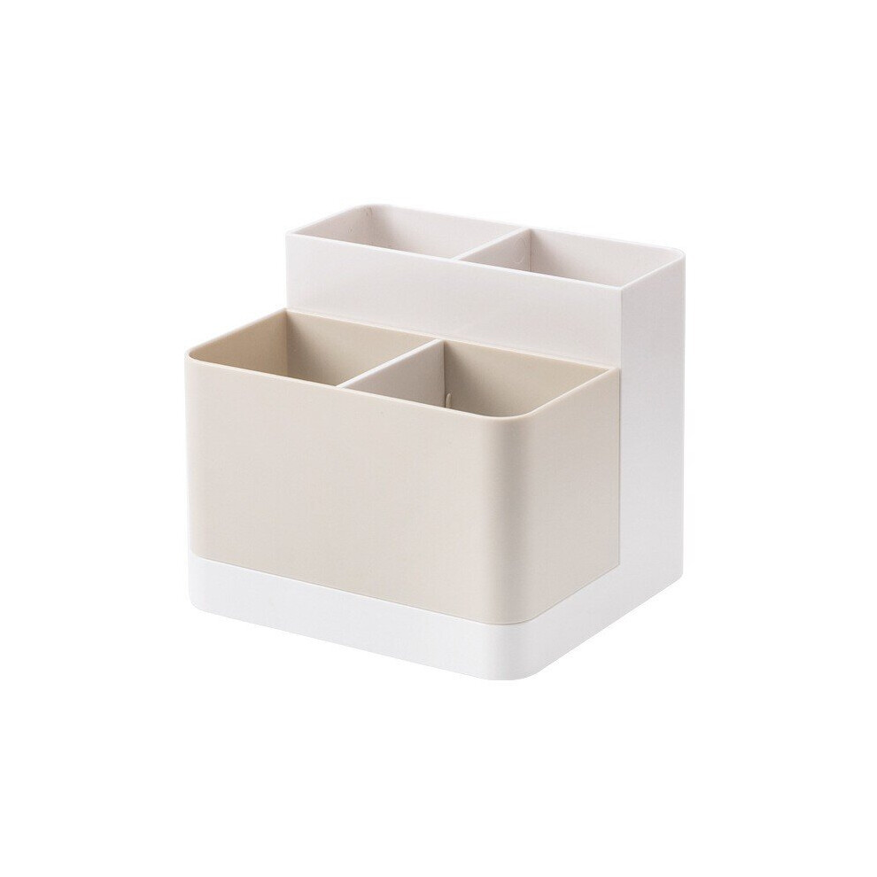 Photos - Other Furniture Desktop Storage Box Pencil Card Holder Container (Apricot)