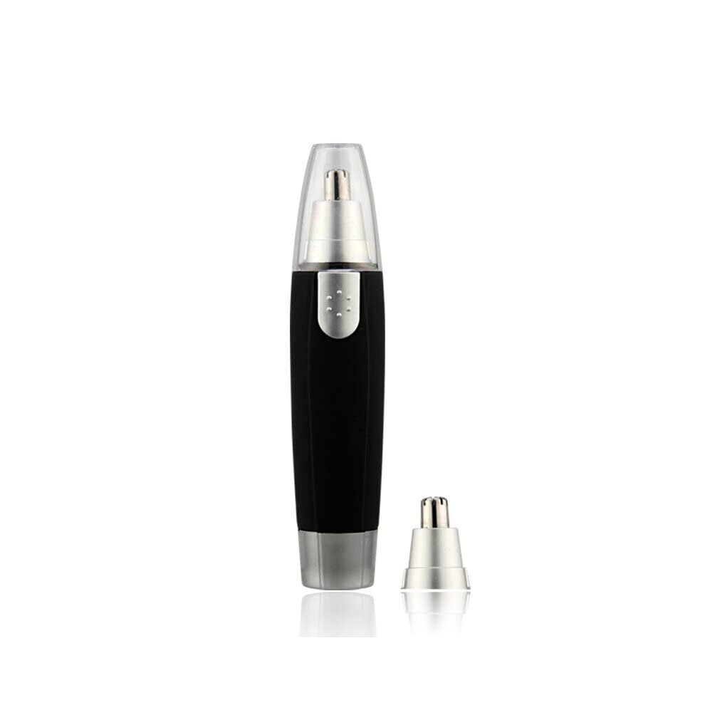 Gopatriot Memory Black Ear And Nose Hair Trimmer Battery Operated Trimmer, Easy To Clean, Double Edged Blades