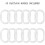 Bathroom Shower Curtain Decorative Shower Curtain Set with 12 Hooks 6