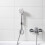 Shower suction cup bracket adjustable 360¡ã rotatable shower head bracket 3